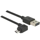 DeLOCK USB-kabel - USB (mannelijk, rechte connector) naar Micro-USB Type B (mannelijk)
