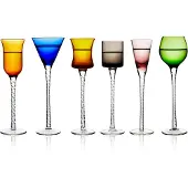 Lyngby Glas Likeurglas London Multi 18 cm (Set van 6)