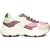 Omoda Meisjes Sneakers Davina - Beige - Maat 38