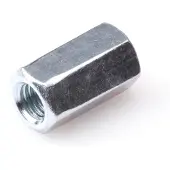 Hoenderdaal Verbindingsmoer M5X15mm verzinkt staal - 100 stuks
