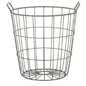 Esschert Design Opbergmand Karel Grijs D 32 H 30 Cm