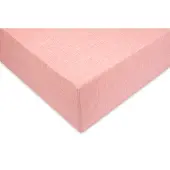 Zo Home Hoeslaken lino fitted sheet shell red 90 x 210 220 cm