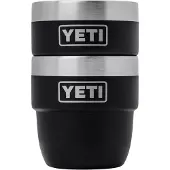 Yeti Rambler Stackable Espresso Cups 4oz, Black, stapelbare thermosbekers, 118 ml