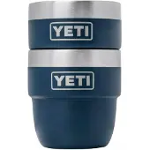 Yeti Rambler Stackable Espresso Cups 4oz, Navy Blue, stapelbare thermosbekers, 118 ml