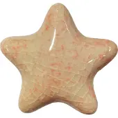 Clayre & Eef Deurknop 4 Cm Roze Keramiek Meubelknop Kastknop Roze Meubelknop Kastknop