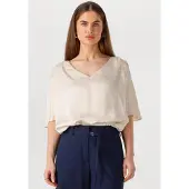 Access Dames Tops & T-shirts 53-2033-131 - Beige - Maat L