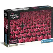 Clementoni - Puzzel - 1000 Stukjes - Squid Game Thema - Puzzel Voor Volwassenen
