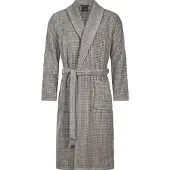 Cawö Badjas Cawö Home 6508 Men Sjaalkraag Graphite-48