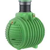 Garantia COLUMBUS retentiecisterne Plus 6500 L incl. telescoop-schacht en PE-deksel