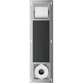 Guido Gusto Inbouw toiletrolhouder-reserverolhouder Rvs zonder klep