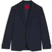 HUGO Extra slim-fit blazer van een wolmix Maat 44
