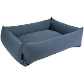 D & D Eden Hondenmand - Hondenbed met Rand - Waterafstotend & Wasbare Hoes - Large 110x95x25cm - Midnight