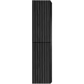 SaniGoods Girona kolomkast zwart eiken 35x35x160cm