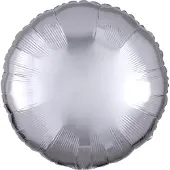 Amscan 9914086, Speelgoed ballon, Folie, Zilver, 5 stuk(s)