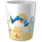 Haba kinderbeker pinguïn melamine - kindvriendelijk en kleurrijk.