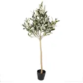 Clayre & Eef Kunst Olijfboom 90 cm Groen Kunststof