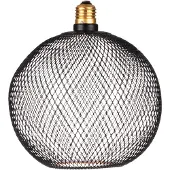 Segula LED lamp E27 | Floating Cage | Globe G180 | Filament | Zwart | 2200K | Dimbaar | 6W (32W)
