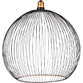 Segula Unieke lichtbron bol Floating Filo zwart - 6W - E27 - 450lm - 2200K - Ø 30cm