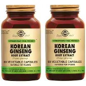 Solgar Ginseng Korean Root Extract 2x60 St Capsules