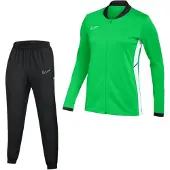 Nike Academy 25 Trainingspak Full-Zip Kids Groen Zwart Wit