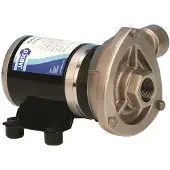 Jabsco Cyclone 110l/min 3/4bsp Pump 4.5a 24v Zilver