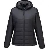 Portwest Professional Hooded Insulated Baffle Jacket S613 Regular Fit Dames | Maat: XS