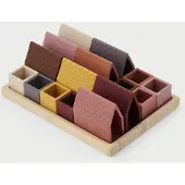 TickiT 54589, siliconen, hout, verschillende kleuren