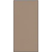 vidaXL Deurmat Beige en Zwart 120 x 250 cm 100% Polyamide