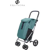 Equivera Boodschappentrolley met Koelvak - Boodschappentrolley - Boodschappen Trolley - Boodschappentrolleys