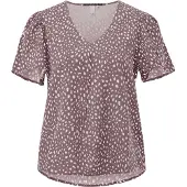 s.Oliver Blouse mauve / wit