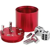 Bestsaller aluminium- Rood - werpspel - reis spel - luxe uitvoering