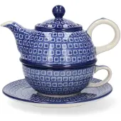 Bunzlau Castle Theepot Blue Diamond Tea for One 600 ml