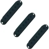 Fender Stratocaster Pickup Covers 3 Pack Black