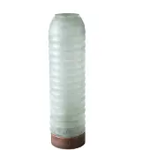 Ptmd collection PTMD Vaas Yana - 12x12x42 cm - Glas - Groen