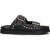 Blasz Dames Slippers Maggie-07 - Zwart - Maat 39