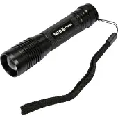 YATO Oplaadbare zaklamp - Yato - XP-G3 CREE - 6W - 500 lm - Bereik 200 m - 3 verlichtingsmodi - Zoom