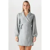 Notre-V Dames Kleedjes Nv-fortune - Lichtblauw - Maat S