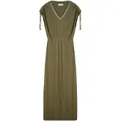 Deeluxe Zomerjurk 'Rosajane' kaki
