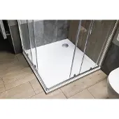 Aqualine Tecmi vierkante douchebak 70x70cm wit