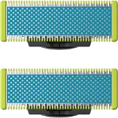 Philips OneBlade - Scheermes - Unieke technologie - Blauw Groen (2 stuks)