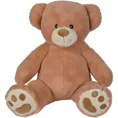 Nicotoy Beer RECYCLED - Speelgoed - 66 cm - Pluche - Bruin- Alle leeftijden - Knuffel