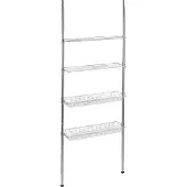 Wenko Badkamerrekje Ellera telescooprek 2 legplanken, 2 manden