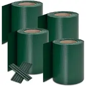Juskys PVC Privacystrips - 4 stuks - Groen