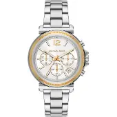 Michael Kors Maren Dames Zilveren Horloge MK7495