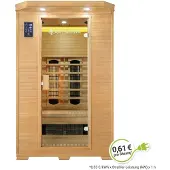 Artsauna Infraroodcabine Oslo - Triplexverwarming - 120x100x190 cm - 2 personen