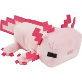 Mattel Minecraft Knuffel Figure Axolotl 20 cm Knuffeles