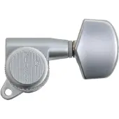 KLUSON Backlock mechanieken 3+3 45° Satin - Stemmechaniek voor gitaar