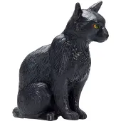 Small Foot Animal Planet: Zwarte kat, zittend