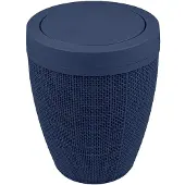 Addis Badkamerprullenbak met swingdeksel 'Hessian' - 5 Liter - Donkerblauw