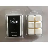 Bam Wax Melts Sandalwood – Sandelhout Geurwax van Natuurlijke Zonnebloemwas – Vegan Wax Melts – Sterk Geurend – Voor Waxbrander – Handgemaakt in België